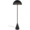 Image de Lampadaire noir mat champignon pour salon ou chambre à coucher 130 cm 1xE27 40W ALFIE Trio