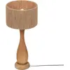 Image de Lampes TRIO Lampe de table TOBA DH 24,50 x 54 cm marron