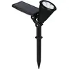 Image de Lampe solaire RGB LED, noir, changement de couleur, batterie, H 36 cm