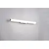 Image de Applique murale LED MATTIMO blanche chromée 6 W, blanc neutre, 750 lm, verre, dimensions : 5 x 60 x 8,5 cm, IP44, Trio