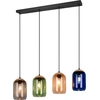 Image de Luminaires TRIO Suspension CORK BHT 90x150x15 cm multicolore Lampe suspendue Suspension