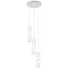 Image de Suspension STREAM blanche 3xGU10x10W en métal, dimensions : 150x28x28 cm, IP20, Trio