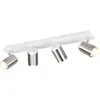 Image de Lampe de plafond, plafonnier, nickel mat, ajustable, L 60cm