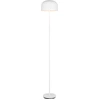 Image de Lampadaire LED, variateur tactile, batterie, USB, blanc, H 147 cm