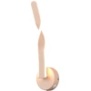 Image de Applique murale LED, métal, couleur sable, interrupteur, H 45,5 cm