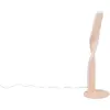 Image de LED, lampe de table, sable, design torsadé, interrupteur à cordon, H 40,5 cm