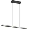 Image de Suspension LED, noir mat, intensité lumineuse variable, up and down, H 200 cm
