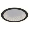 Image de Plafonnier LED, noir mat, télécommande, D 38 cm