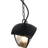Image de Suspension d'extérieur, aluminium, noir, IP44, H 82 cm