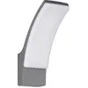 Image de Applique murale d'extérieur à LED, aluminium, anthracite, SMD, H 22,5 cm