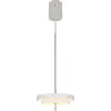 Image de Suspension LED, hauteur réglable, intensité lumineuse variable, CCT, gris, D 40 cm