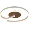 Image de LED, plafonnier, métal, Coffee, Switch Dimmer, CCT, H 6,5 cm