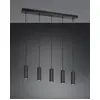 Image de Trio 367700532 Soka GU10 Lampe suspendue 5 fois  5,5cm Noir Mat