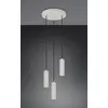 Image de Trio 367730376 Soka GU10 Lampe suspendue 3 fois 28cm Grey chaud