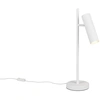Image de Lampe De Table Moderne Blanche Striée Orientable Gu10 10w Soka Trio
