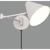 Image de Trio 263970176 Cosima E14 Applique murale 15cm Gris chaud