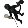 Image de Applique, noir, interrupteur   cordon, E27, H 36,5 cm