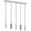Image de Trio 367700565 Soka GU10 Suspension 5 lampes  5,5 cm Café