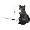 Image de Lampe de table Reality GATIO noire, dimensions 30 x 30 x 16 cm, noire