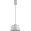 Image de Reality Luminaires Suspension TOVA grise DH 30x150 cm grise Lampe suspendue