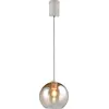 Image de Luminaires Reality Suspension LIORA DH 25x150 cm orange Lampe suspendue