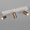 Image de Spot De Plafond Moderne Beige Triple 3xgu10 5w Taryn