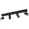 Image de Luminaire Reality, spot de plafond TARYN à 4 lampes, BHT 62 x 13,50 x 6 cm, noir