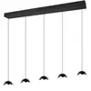 Image de Reality Luminaires Suspension LED SANTA BHT 114x150x10 cm argent