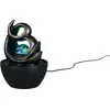 Image de Lampe de table LED Reality Leuchten LUMA BHT 13 x 19 x 13 cm, marron