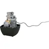 Image de Lampe de table LED Reality Leuchten LUMA BHT 12 x 18 x 13 cm, marron