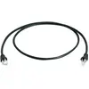 Image de Telegärtner 100009137 RJ45 Network cable, patch cable CAT 6A S/FTP 50.00 m Black Flame-retardant, Halogen-free, UL-approved 1 pc(s)