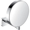 Image de emco Miroir à raser et Miroir de soins de beauté réfléchissant des deux côtés, grossissement 3x et 7x, rond, non éclairé, 109500114
