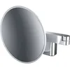 Image de emco LED miroir de rasage et de maqu'illage, modèle mural, bras à double articulation, grossissement 5x, rond, 109506030
