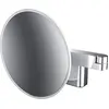 Image de emco LED miroir de rasage et de maqu'illage, modèle mural, bras à double articulation, grossissement 3x, rond, 109506031