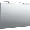 Image de emco mee miroir lumineux LED, deux lampes à poser, 1300 x 790 mm, 449600006
