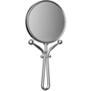 Image de emco puree miroir de voyage, diamètre 127 mm, grossissement 5x, chrome, 109400124