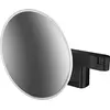 Image de emco LED miroir de rasage et de maqu'illage, modèle mural, bras à double articulation, grossissement 5x, rond, 109513330