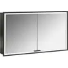 Image de emco prime Armoire de toilette avec éclairage, 1200 mm, 2 portes, modèle encastré, 949713594