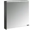 Image de Lumière Led, Boîtier Prime 2 Facelift Ap 600x700mm, Porte Simple À Gauche, Noir/miroir