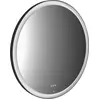 Image de emco round black miroir lumineux, diamètre 1000mm, avec éclairage LED, noir, 441324810