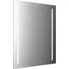 Image de emco MI 120 Miroirs lumineux LED avec 2 découpes horizontales, hauteur 800mm, 449812001