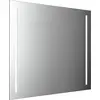 Image de emco MI 120 Miroirs lumineux LED avec 2 découpes horizontales, hauteur 800mm, 449812002