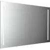 Image de emco MI 120 Miroirs lumineux LED avec 2 découpes horizontales, hauteur 800mm, 449812004