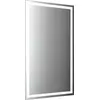 Image de emco MI 180 Miroirs lumineux LED avec découpe lumineuse périphérique, hauteur 700mm, 449818001