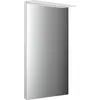 Image de emco MI 200 Miroirs lumineux LED avec panneau lumineux acrylique, avec éclairage du lavabo, avec film chauffant, hauteur 802mm, 449820004