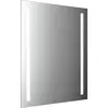 Image de emco MI 270 Miroirs lumineux LED avec 2 découpes lumineuses à gauche et à droite, avec fonction mémoire, avec film chauffant, hauteur 800mm, 449827002