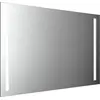 Image de emco MI 270 Miroirs lumineux LED avec 2 découpes lumineuses à gauche et à droite, avec fonction mémoire, avec film chauffant, hauteur 800mm, 449827014