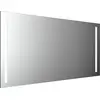 Image de emco MI 270 Miroirs lumineux LED avec 2 découpes lumineuses à gauche et à droite, avec fonction mémoire, avec film chauffant, hauteur 800mm, 449827022