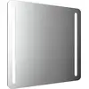 Image de emco MI 290 Miroirs lumineux Miroirs lumineux MI avec coins arrondis et 2 bandes lumineuses à gauche et à droite, avec fonction mémoire, avec éclairage du plan de toilette, hauteur 800mm, 449829007