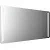 Image de emco MI 270 Miroirs lumineux Miroirs lumineux MI avec coins arrondis et 2 bandes lumineuses à gauche et à droite, avec éclairage du lavabo, avec feuille chauffante, hauteur 800mm, 449829024